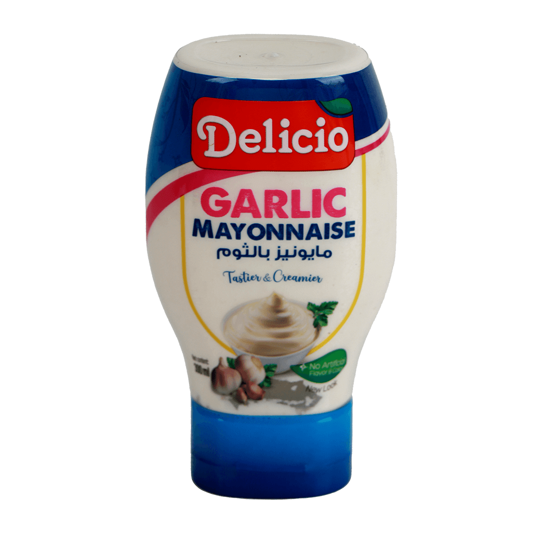 ديليسيو مايونيز بالثوم 300مل