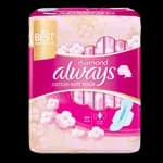 أولويز فوط صحية أجنحة كبيرة قطنية وسميكة 24'ح