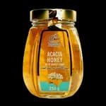 المنصب عسل الأكاسيا مع شمع العسل 250جم